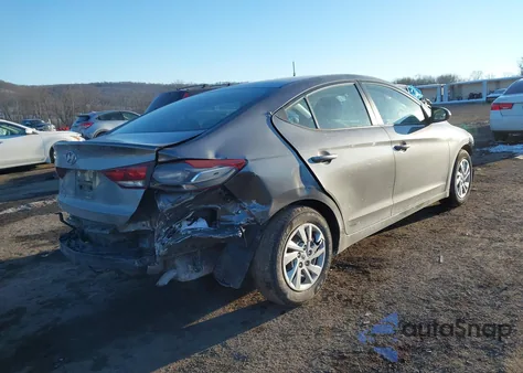 2018 Hyundai Elantra Se from USA, damaged, VIN 5NPD74LF6JH284517